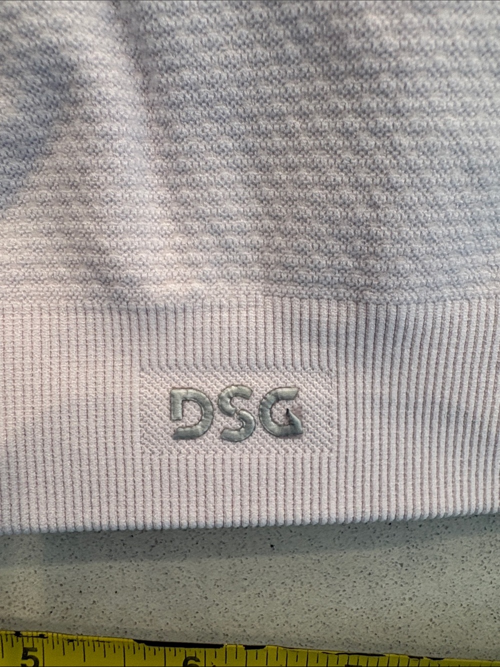 DSG Light Lavender Ribbed Racerback Sports Bra - Picture 3 of 3